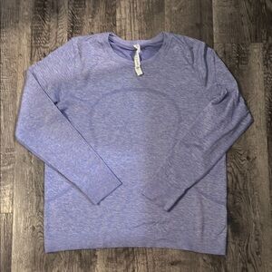 Lululemon Swiftly Relaxed Long Sleeve - Purple - Size 12